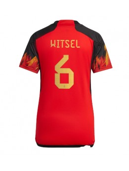 Belgien Axel Witsel #6 Replika Hemmakläder Dam VM 2022 Kortärmad